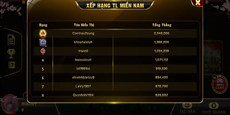 Tiến lên đếm lá miền Nam Go88 game bài đổi thưởng