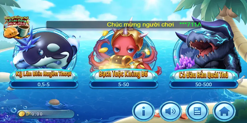 Thông tin về game bắn cá đổi thưởng uy tín